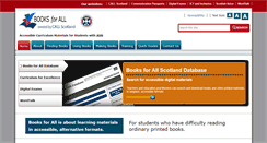 Desktop Screenshot of booksforall.org.uk